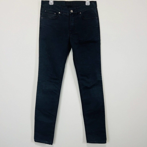 Men's Acne Studios Ace Ups Black Skinny Jeans Size 32x34 - Picture 2 of 12